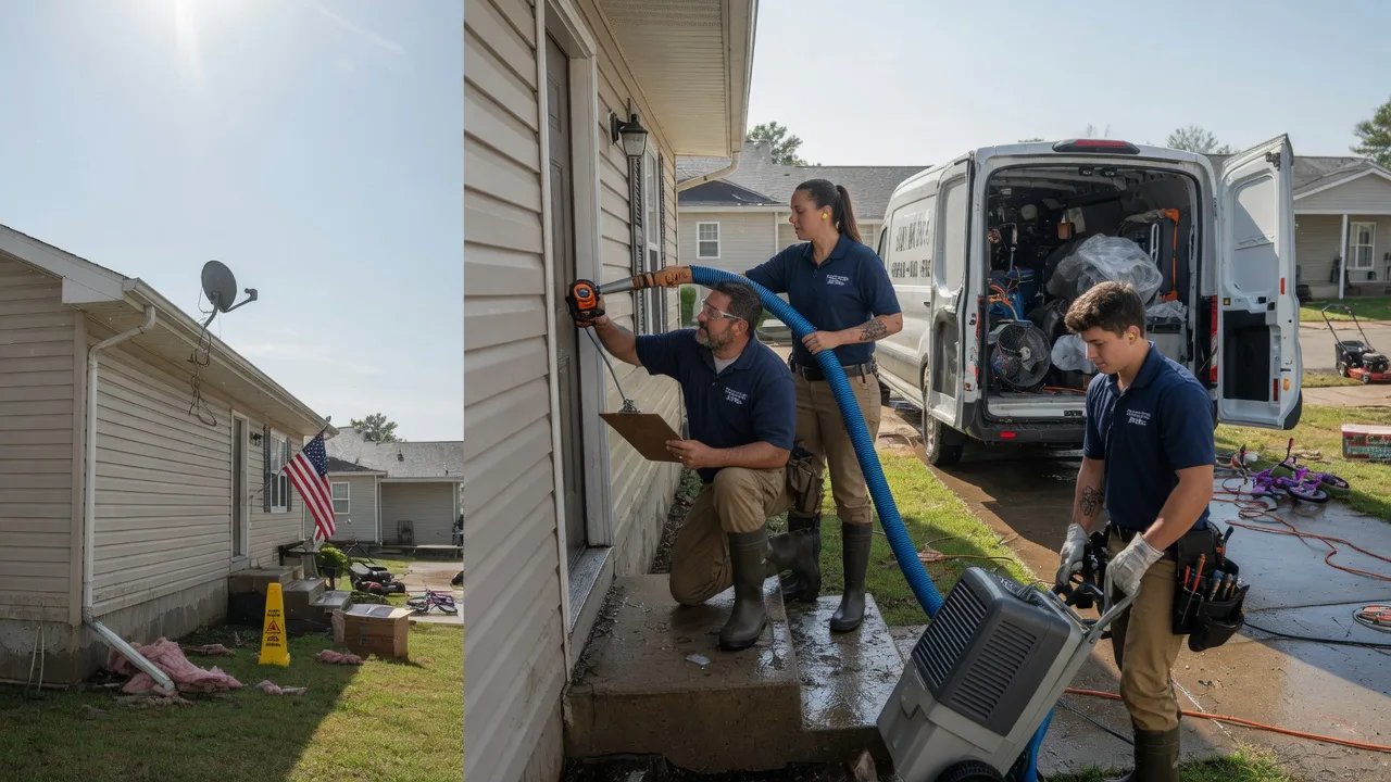 Ceiling Water Damage Restoration in Dresden, ME near me